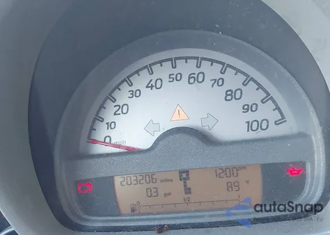 2008 Smart Fortwo Passion z USA, uszkodzony, nr VIN WMEEK31X08K103238